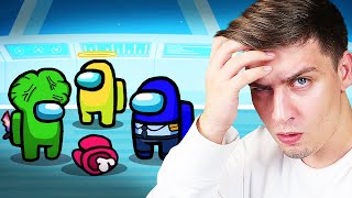 САМАЯ ТУПАЯ ТАКТИКА ПРЕДАТЕЛЯ В AMONG US...