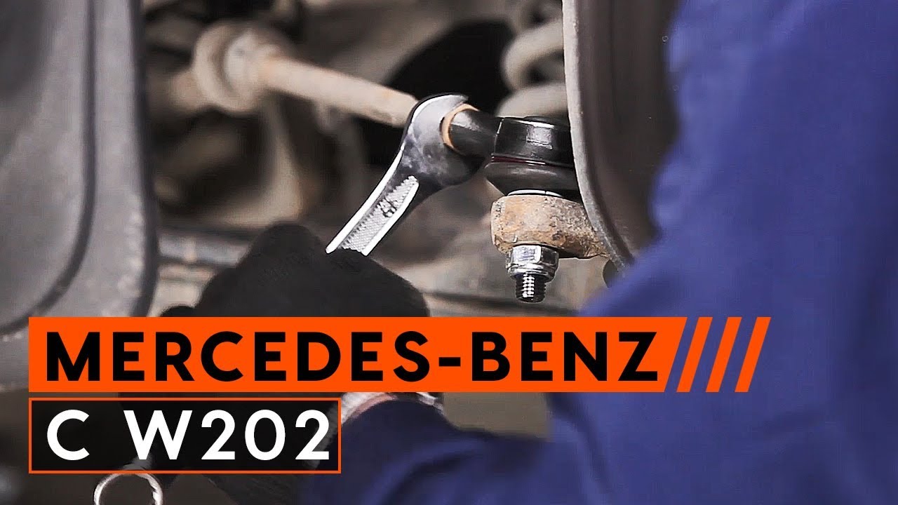 Jak vyměnit kulový čep řízení na Mercedes W202 – návod k výměně