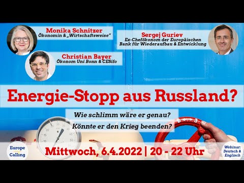 Europe Calling “Energie-Stopp aus Russland?" (Deutsche Sprachversion)