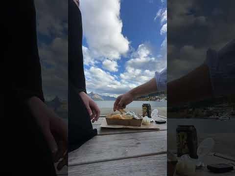 Delícias altíssimas: Fish and Chips à beira-mar em Queenstown #TimelapseMagic