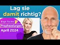 birgit fischer prophezeiungen april 2024 meine reaktion