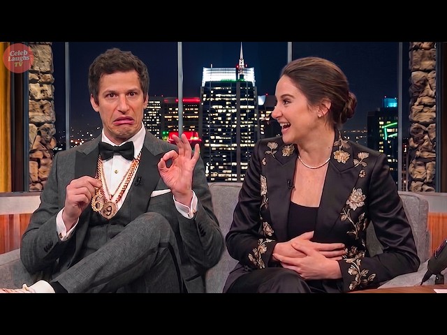 Andy Samberg Reactions That Change The Conversation Instantly - Funny Celebrity Moments