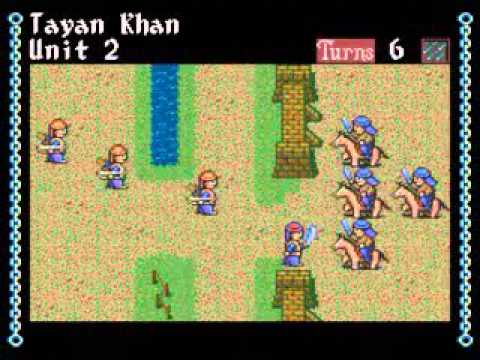 Genghis Khan II: Clan of the Gray Wolf (SEGA Genesis / MegaDrive)