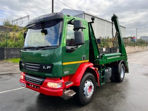 HY10 VTW - DAF LF55 220 4x2 Skip Loader | Law Truck Centre UK