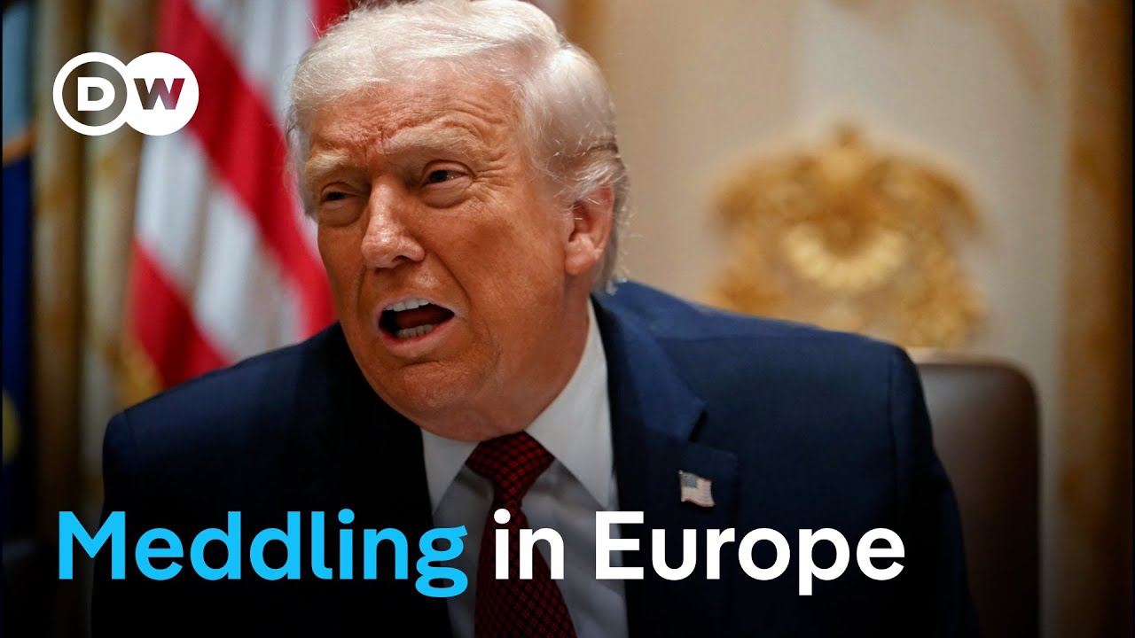 How far will Trump go to influence Europe? | DW News