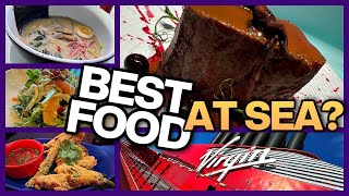 Virgin Voyages Food Tour of the Valiant Lady | Included Dining