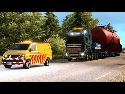 70T  OVERSIZE LOAD - Special Transport DLC First Look | Euro Truck Simulator 2