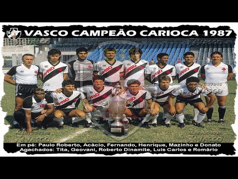 Vasco x Flamengo - Campeão Carioca 1987 "Homenagem ao Nosso Eterno Ídolo Roberto Dinamite"