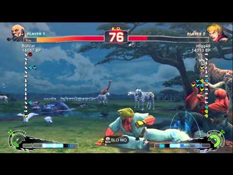 Bullcat [Gouken] vs nogg48 [Ken] SSF4 Japanese Online Ranked Matches - TRUE-HD