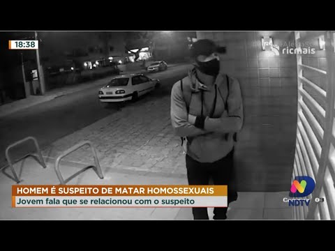 Jovem fala que se relacionou com suspeito de matar homossexuais