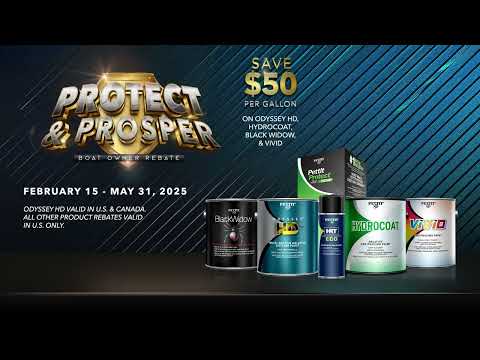Pettit Paint - 2025 Protect and Prosper Rebate - HUGE SAVINGS on Antifouling Bottom Paints