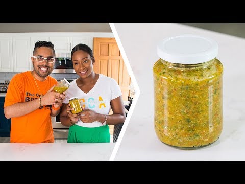 How To Make Trini Pepper Sauce | Foodie Nation