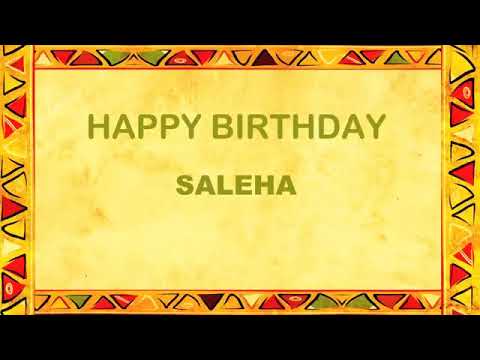 Happy Birthday Saleha❤️❤️❤️🎂🎂🎂🎂🎂🎂