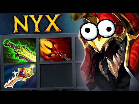 Divine Rapier Nyx Assassin Insane One Shot E-Blade + Dagon Builds 42Kills | Dota 2
