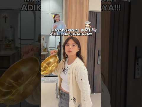 MASAK MAKANAN KOREA BUAT ADIK SURABAYA KU! 🤤