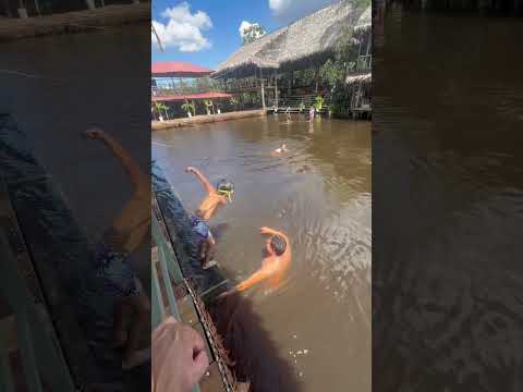 Muyuna Iquitos #jacoby and Shivany #selva #iquitosperu #adventure #rio amazonas  #maynas #loreto