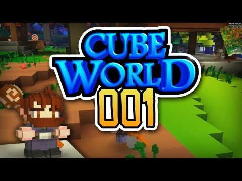 Let's Play Cube World #001 - A New Beginning - Gameplay & Commentary - Alpha