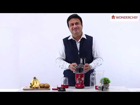 Nutri-blend BOLT Mixer, Grinder, Blender & Smoothie Maker | 600W 22000 RPM 100% Full Copper Motor | Stainless steel Blades | 2 unbreakable jars with Sipper lid | 2 Year warranty | Recipe book by Chef Sanjeev Kapoor | Black