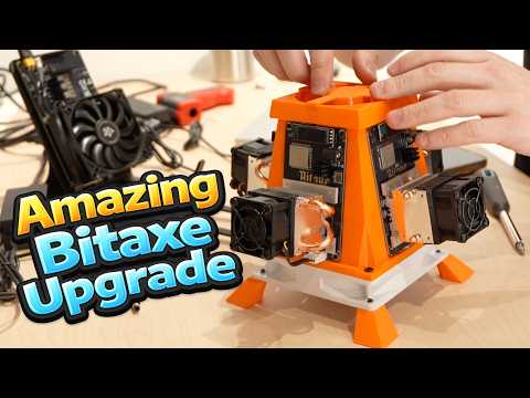 MONSTER Upgrade For Bitaxe Gammas… Performance is INSANE