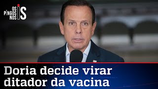 Doria quer vacina chinesa mesmo sem registro da Anvisa