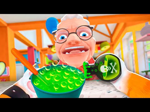Feeding Granny POISON! - I Am Cat VR