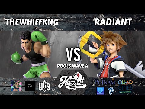 Honeypot 4 - Pools Wave A - THEWhiffKNG(Little Mac) Vs. Radiant(Sora)