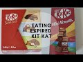 Eating EXPIRED Kit Kat NEW Flavors Mini Moments Senses First Impression Honest Review