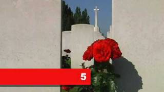 preview picture of video 'The Tyne Cot CWGC Cemetery, nr Ieper Belgium'