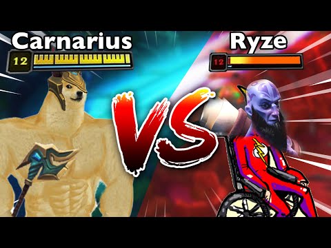 Phase Rush Ryze Gets Run Down by Rank 1 Nasus B) | Carnarius | League of Legends