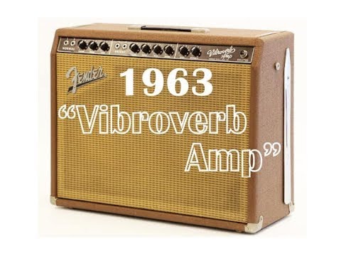 ORIGINAL 1963 Fender Vibroverb Demo