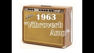 ORIGINAL 1963 Fender Vibroverb Demo