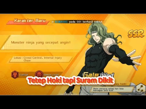 Gacha Galewind di Akun Kedua Roni Armor, Tetap Hoki! - One Punch Man The Strongest