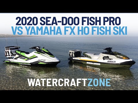 2020 Sea-Doo Fish Pro vs Yamaha FX HO Comparison | Watercraft Zone