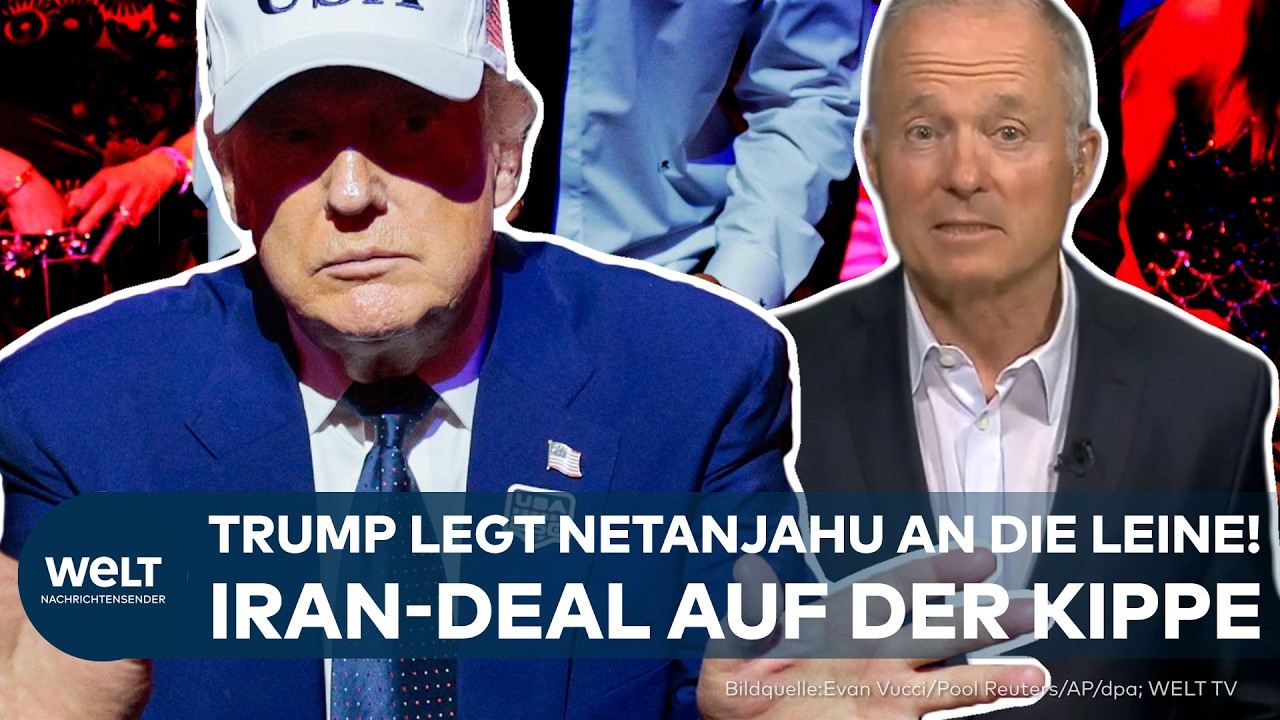 WASHINGTON: Iran-Deal auf der Kippe | Eskalation im Libanon? Trump nimmt Netanjahu an die Leine!