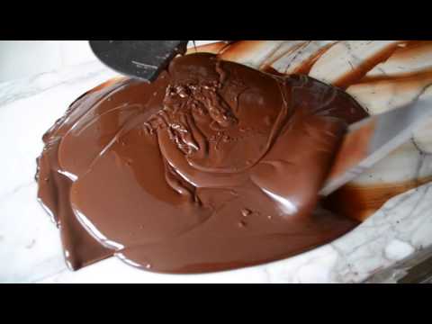 chocolate on the marble