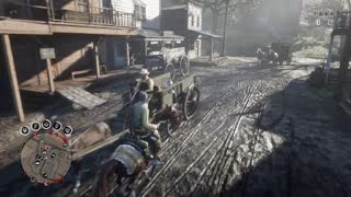 Red Dead Redemption 2 jump to horse