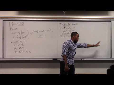 Math 2003 / 2009 Lecture 8 - Finding Zeros; Sketching functions; Transformations; and the Circle