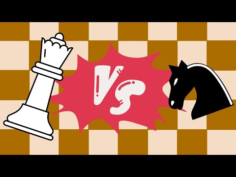 How to EASILY Checkmate QUEEN vs. KNIGHT!