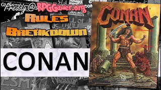 Conan Role-Playing Game (TSR, 1985) | Rules Breakdown