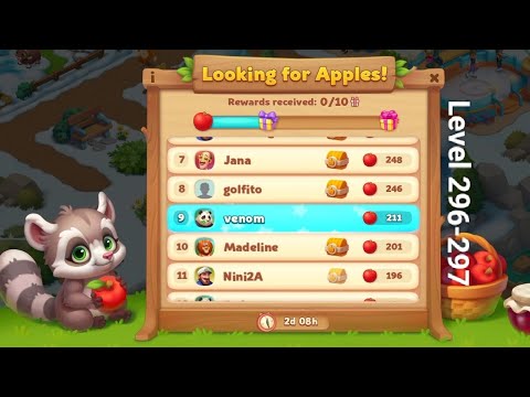 Gameplay Wildscapes Level 296-297