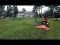 LAWN Guy ABANDONS Home Owner We Get HIRED To Mow OVERGROWN YARD After We Do FREE Clean Up