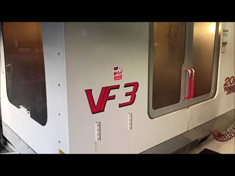 CNC вертикална машинни център HAAS VF3 HE 2001