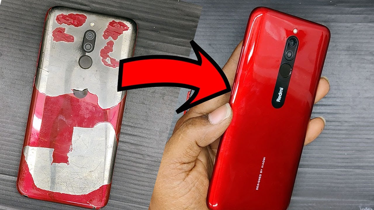 Redmi Back Panel or Glass Replacement 2022 | How to Change Redmi 8 Back Panel | Mi 8 Damage Solution