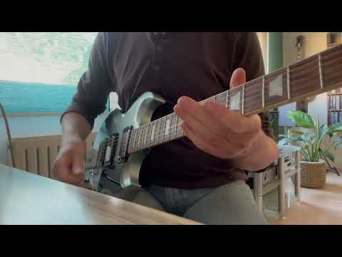 Vintage VS6V-GHB Reissue Series Double Cut with Vibrola Tailpiece 2010s - Gun Hill Blue image 10
