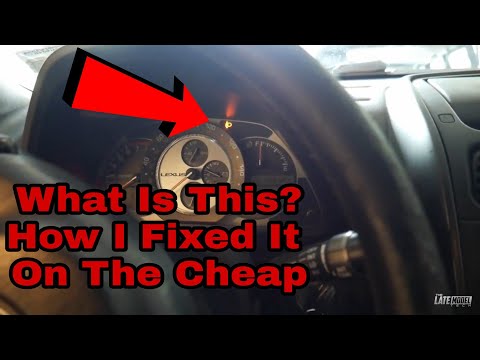 Lexus IS300 Height Sensor Malfunction Lamp Fix HeadLamp Leveling / gs300 /es350