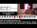 How To Play Stand by Donnie McClurkin - Piano Chords