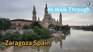 Zaragoza walk through in 4K.