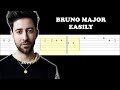 Bruno Major - Easily (Easy Guitar Tabs Tutorial)