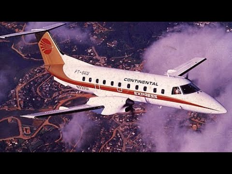 Continental Express Flight 2574 CVR with Animation Crash 