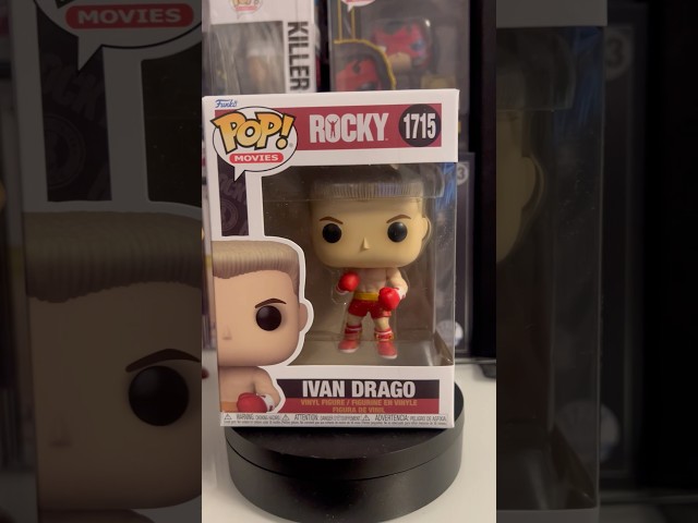 Vídeo relacionado con Funko Pop! Movies: Rocky - Ivan Drago - Rocky Franchise - Figura de Vinilo Coleccionable - Idea de Regalo - Mercancia Oficial - Juguetes para Niños y Adultos - Movies Fans